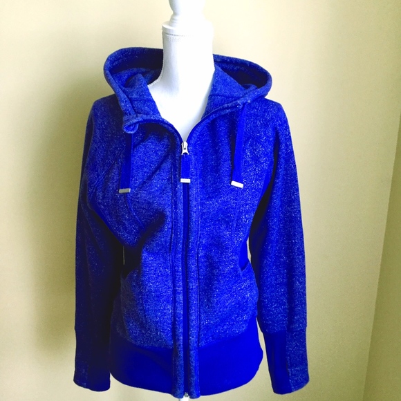 Zella Hoodie Sz Medium Purple Full Zip - Picture 1 of 6